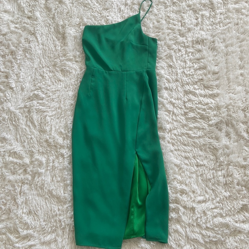 Like new lovers and friends green cocktail dress